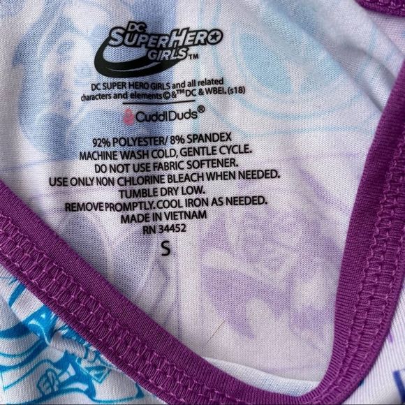 DC Super Hero Shirt/pants Pajama Set Size Y-Small - Picture 2 of 6